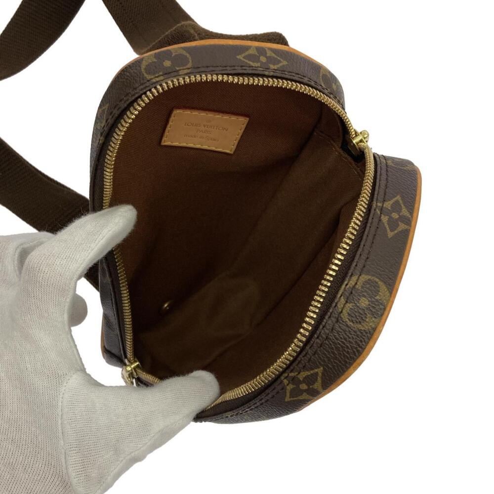 LOUIS VUITTON Authentic Brown Monogram Pochette Shoulder Bag - Picture 7 of 7